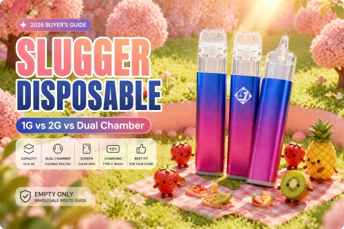 Slugger Disposable 2026 Buyer Guide: 1G, 2G, Dual Chamber & Screen