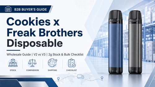 Cookies x Freak Brothers Disposable Wholesale Guide: V2 vs V3 2g Stock