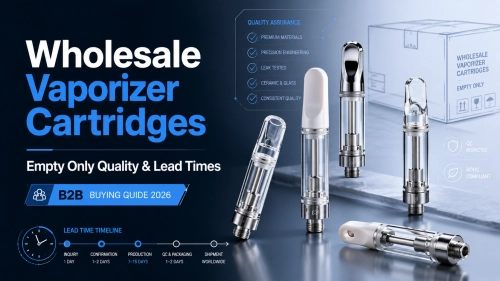 Wholesale Vaporizer Cartridges: Empty Only Quality & Lead Times Guide