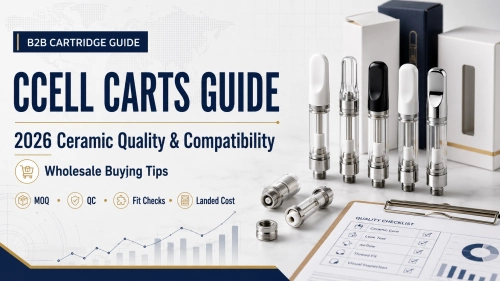 CCELL Carts Guide: 2026 Ceramic Quality and Wholesale Buying Tips