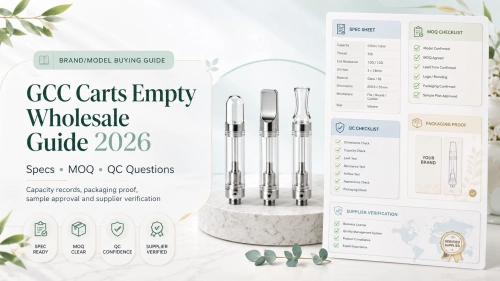GCC Carts Empty Wholesale Guide 2026: Specs, MOQ and QC Questions