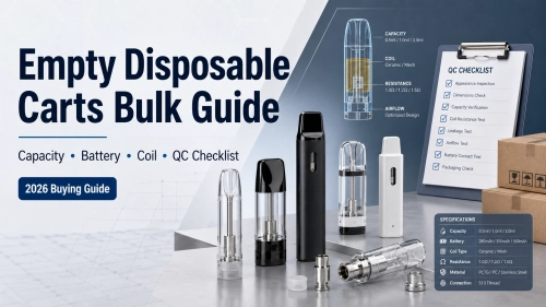 Empty Disposable Carts Bulk Guide: Capacity, Coil & QC Checklist