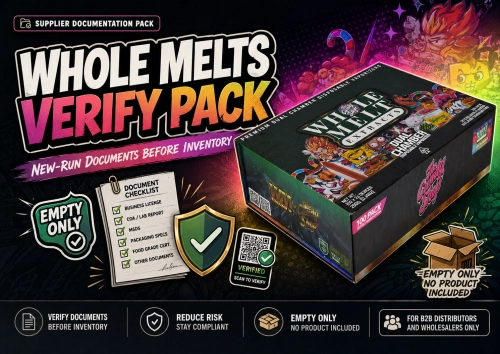 Whole Melts Verify Pack: New-Run Documents Before Inventory