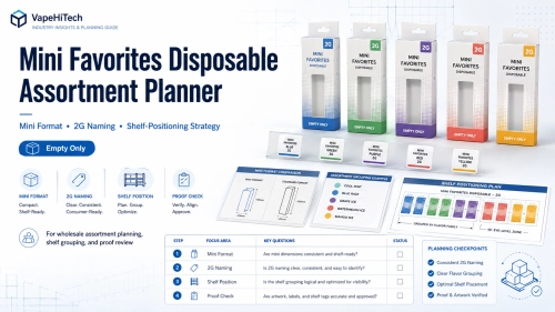 Mini Favorites Disposable Planner: Mini Format & 2G Shelf Strategy