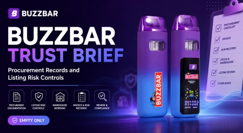 Buzzbar Trust Brief: Procurement Records and Listing Risk Controls