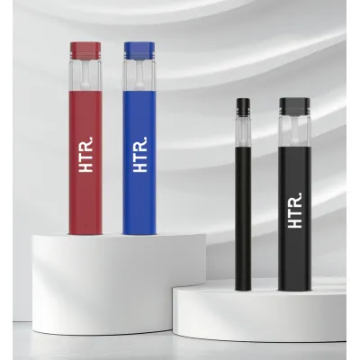 Custom 1ml Ceramic Core Disposable Vape Pen 1g Cbd Ceramic Dispo Vapes Wholesale HTR016B 01