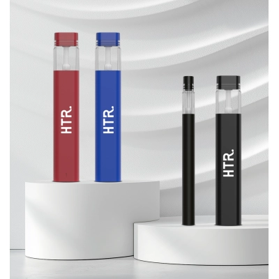 Custom 1ml Ceramic Core Disposable Vape Pen 1g Cbd Ceramic Dispo Vapes Wholesale HTR016B 01