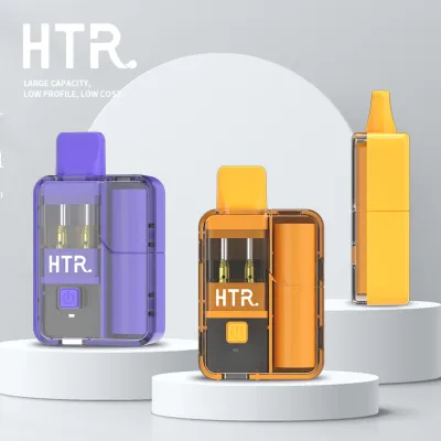 Empty 3 Gram Disposable Vape Pen 3ml Dispo Double Coil THC Vape Wholesale HTR036 01