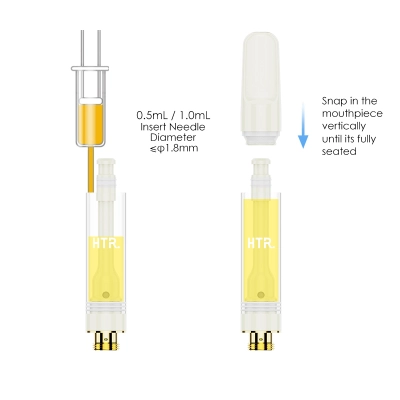 Empty Zirconia Cartridges 1ml Best 1g Zirconia Ceramic THC Cart FC011 02