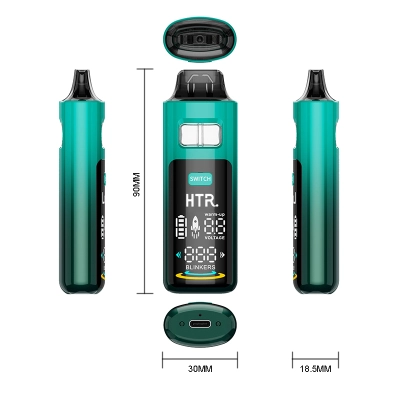 Switch Vapes 1g+1g Wth Screen 2 Gram Dual Chamber Disposable Vape Wholesale 2ml Carts YX043 02