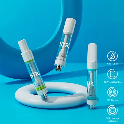 Empty 0.5ml THC Vape Carts 0.5g Full Ceramic Cartridges Wholesale FC002 01