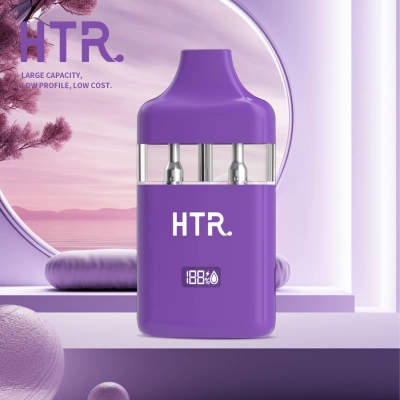 Custom 4g + 4g Dual Chamber Disposable Vape Switch Vapes 4ml + 4ml With Screen 8ml Wholesale HTR039 01