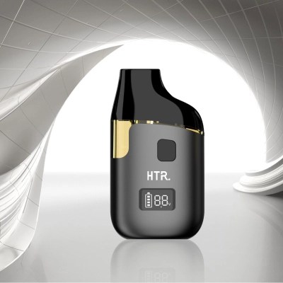 Wholesale 1ml Disposable Vape With LED Display Custom 1g THC Hardware With Screen 1 Gram 215 02