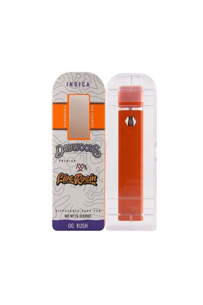 Dabwoods  Live Resin Disposable Vape Pen 01