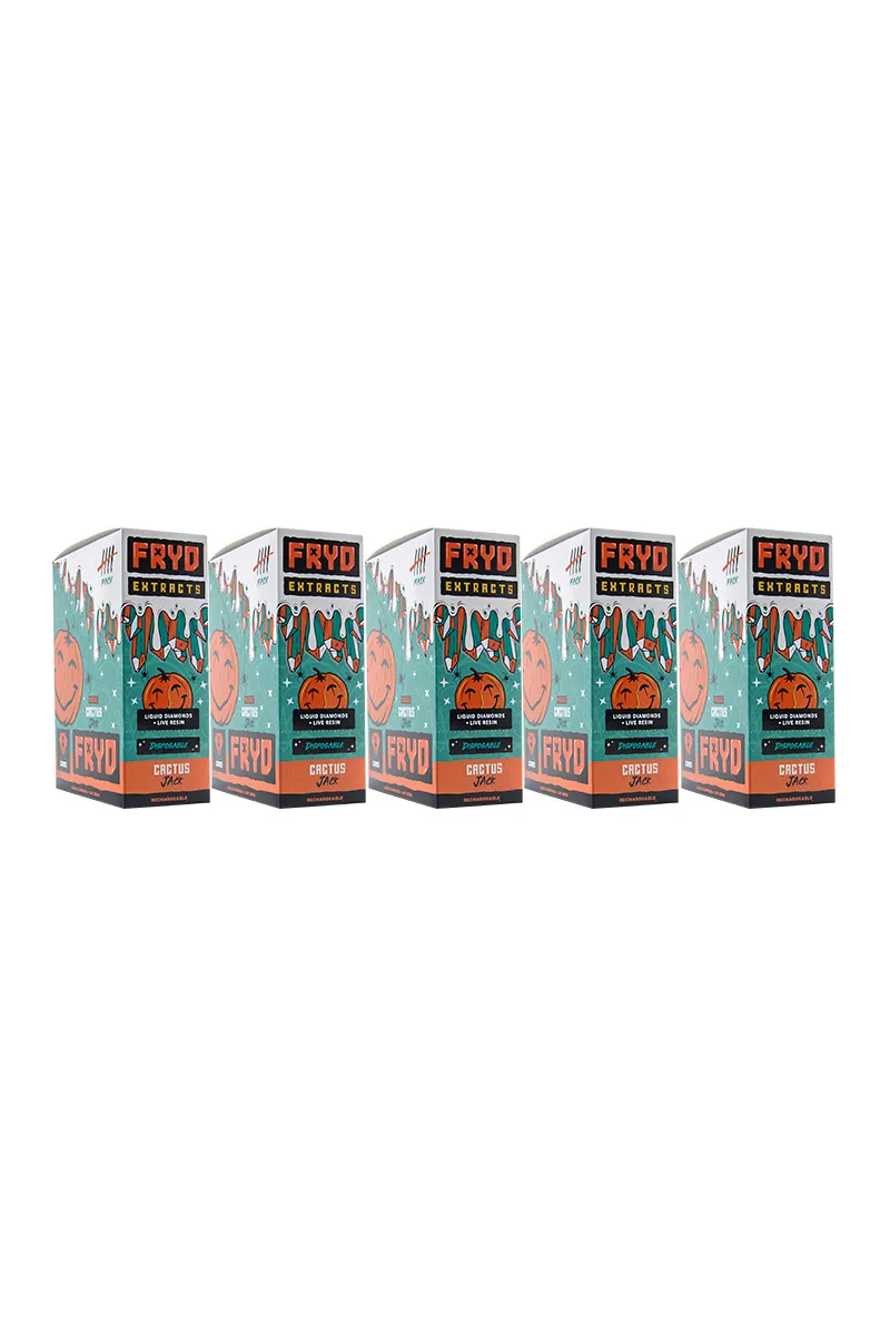 Fryd Cactus Jack Liquid Diamonds +Live Resin Disposable Vape Pen