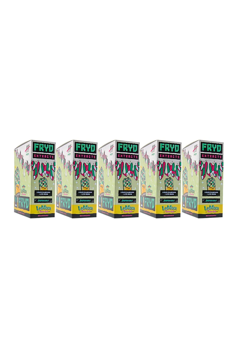 Fryd Lemon Liquid Diamonds +Live Resin Disposable Vape Pen