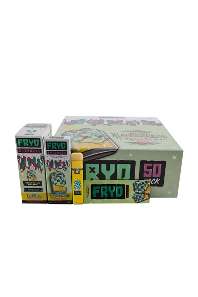 USA STOCK Fryd Lemon Liquid Diamonds +Live Resin Disposable Vape Pen 01