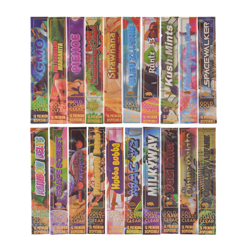 Gold Coast Clear Gen 2  Disposable Vape Pen