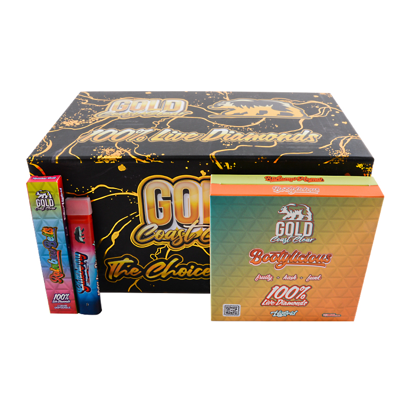 Gold Coast Clear Gen 3rd  Disposable Vape Pen