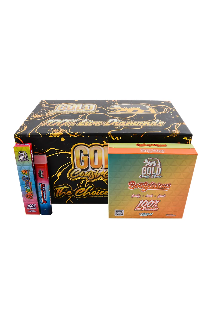 Gold Coast Clear Gen 3rd  Disposable Vape Pen