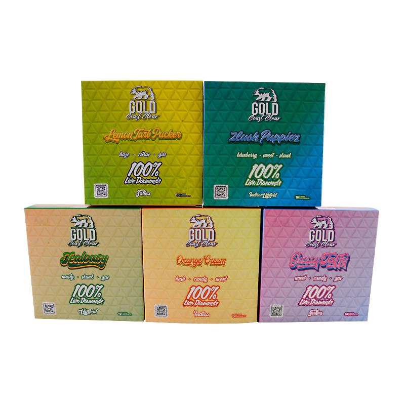 Gold Coast Clear Gen 3rd  Disposable Vape Pen