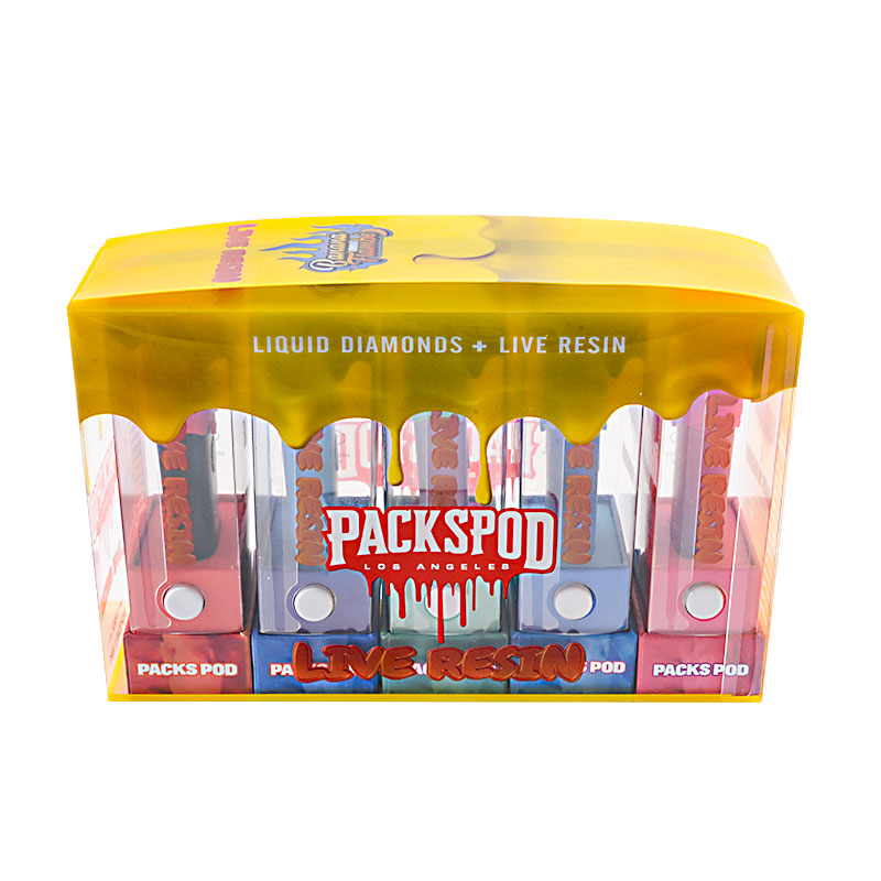 PacksPod Liquid Diamonds + Live Resin Disposable Vape Pen