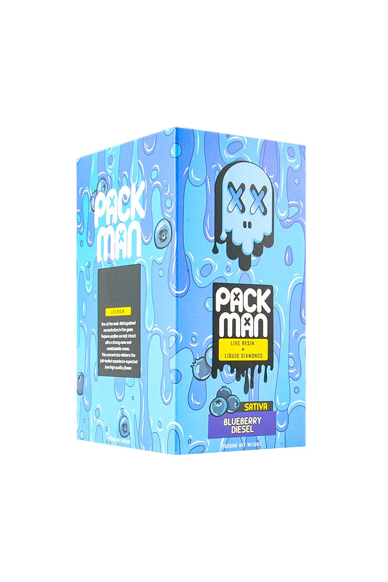 Packman Gen2 Liquid Diamonds + Live Resin  Disposable Vape Pen 