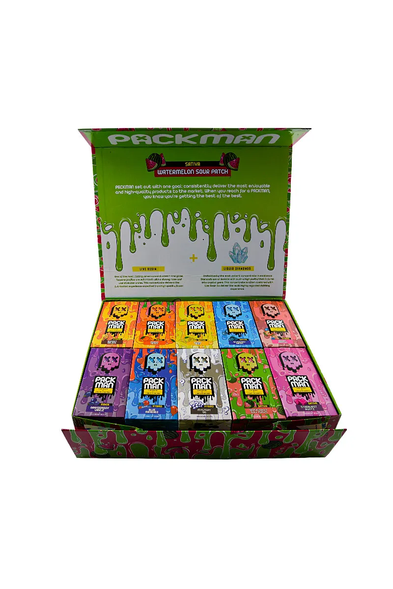 Packman Gen2 Liquid Diamonds + Live Resin  Disposable Vape Pen 