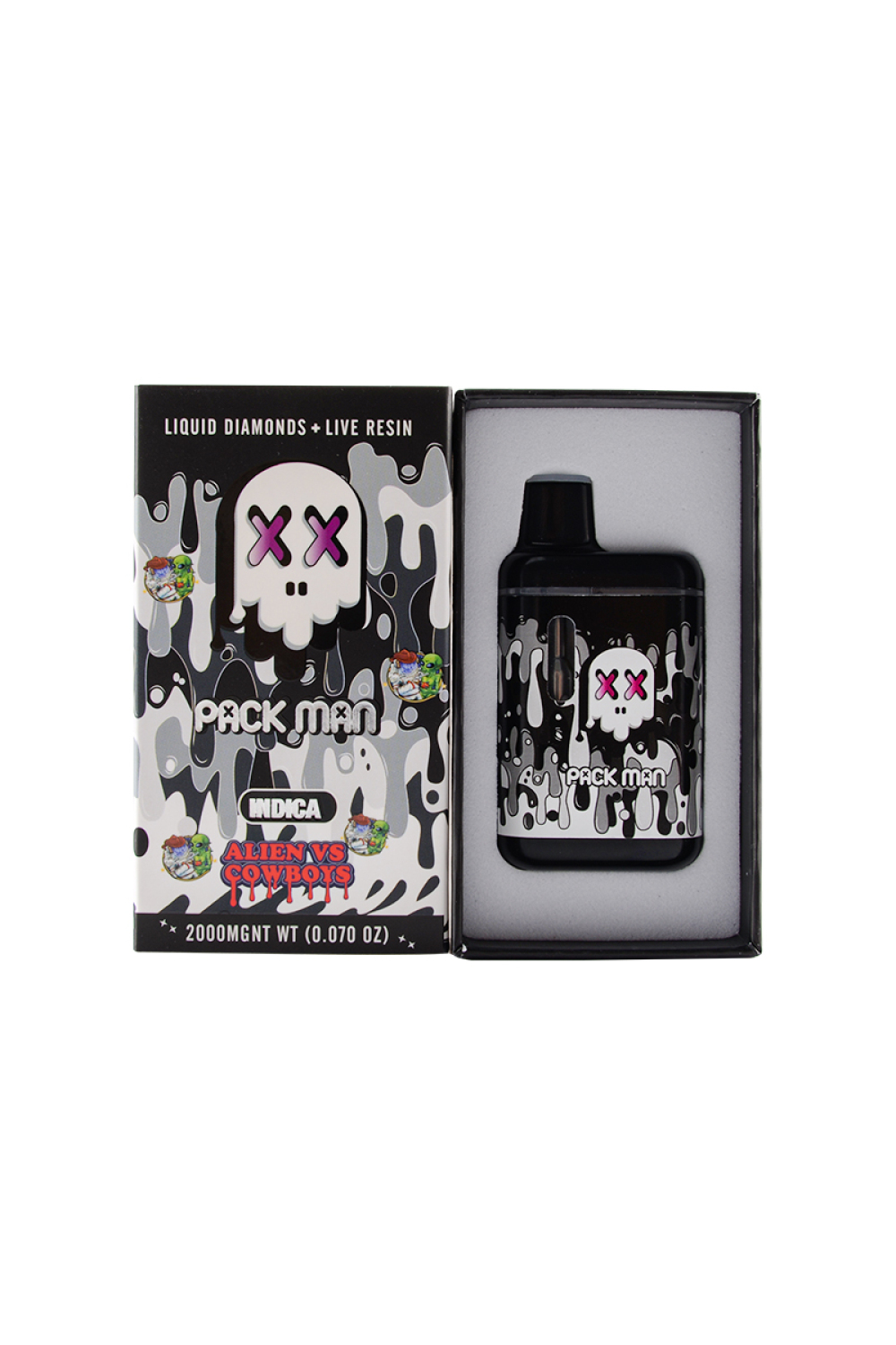 USA STOCK Packman Gen3 Liquid Diamonds + Live Resin Disposable Vape Pen 