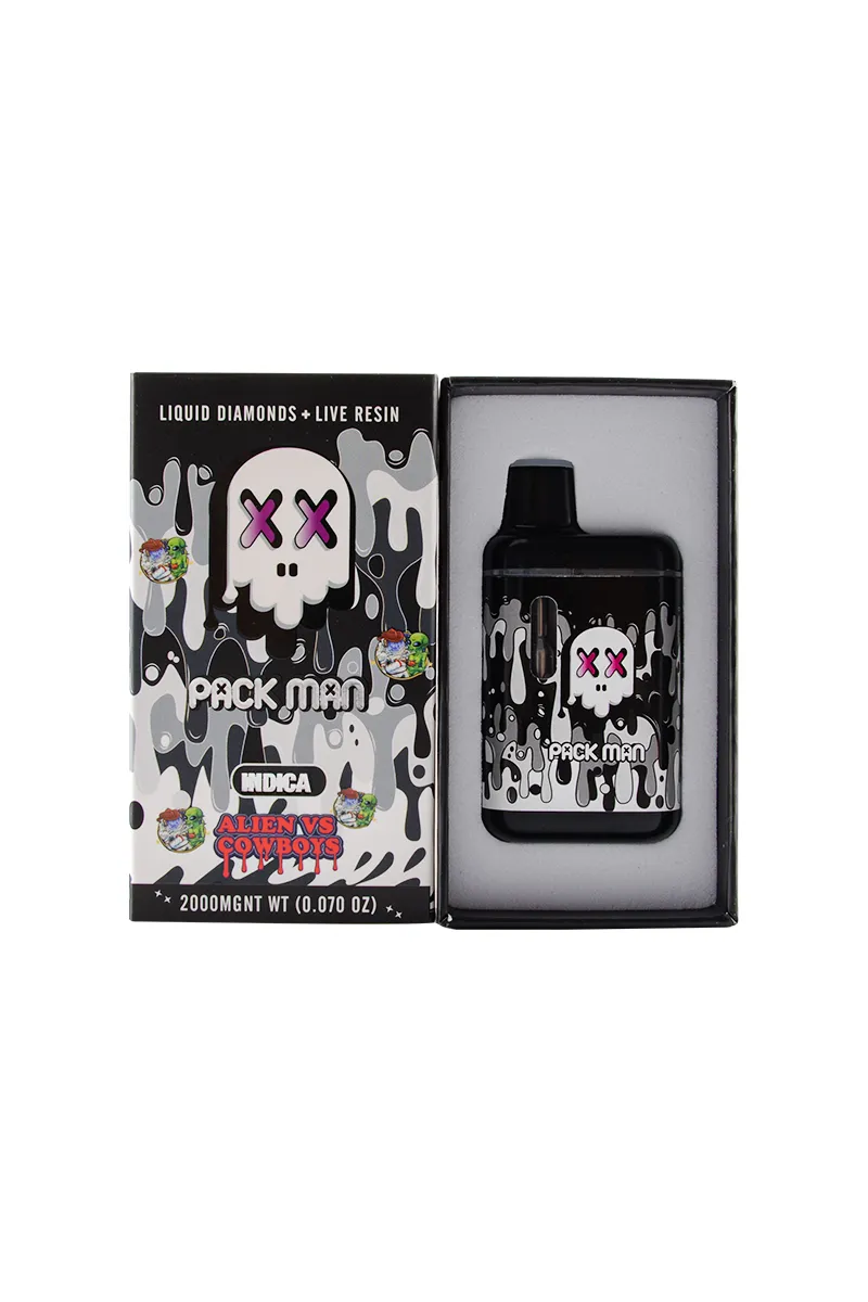 USA STOCK Packman Gen3 Liquid Diamonds + Live Resin Disposable Vape Pen 