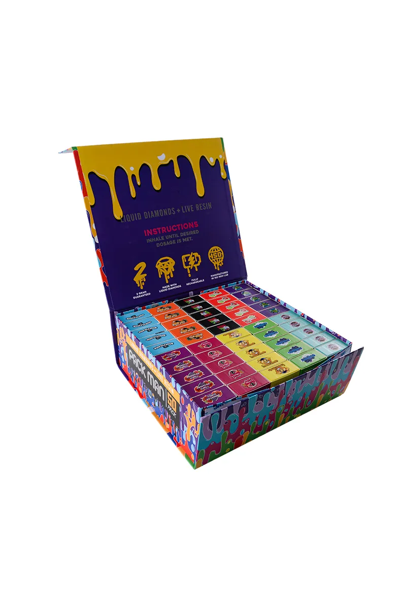 USA STOCK Packman Gen3 Liquid Diamonds + Live Resin Disposable Vape Pen 