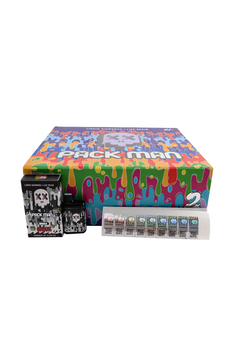 USA STOCK Packman Gen3 Liquid Diamonds + Live Resin Disposable Vape Pen 