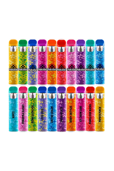 USA STOCK PolkaDot Liquid Diamonds + Live Resin Disposable Vape Pen 02