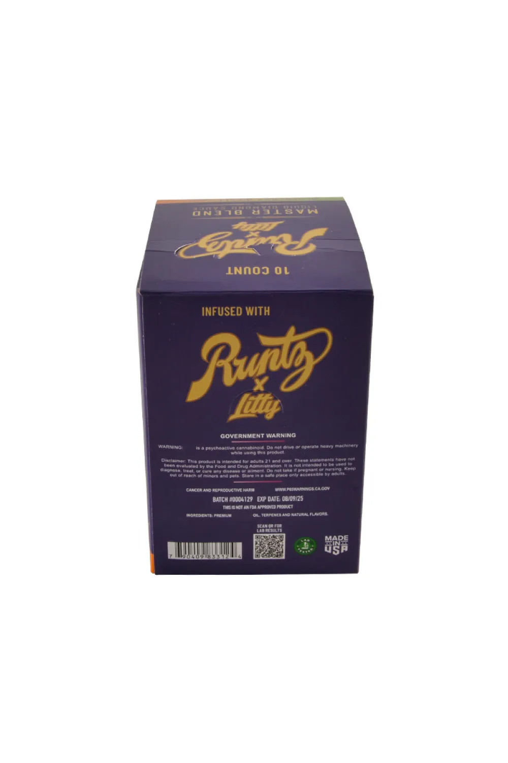 Runtz Litty Liquid Diamonds Disposable Vape Pen