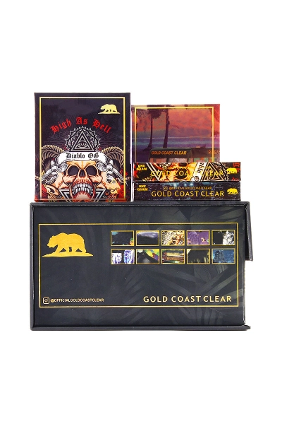 Gold Coast Clear Black Summer Vape Cartridge 01