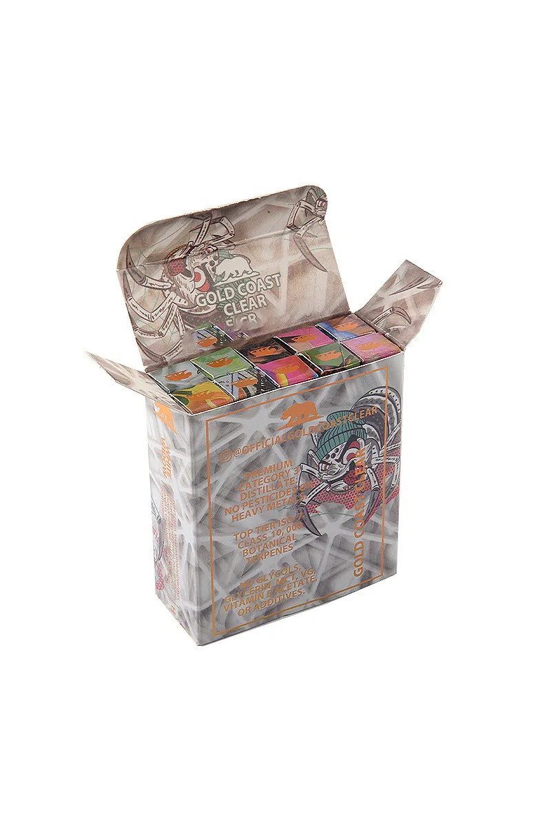 Gold Coast Clear Smokers Club Vape Cartridge