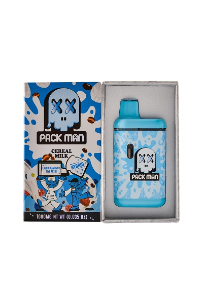 UK STOCK German Stock Packman Gen3 1ml Liquid Diamonds + Live Resin Disposable Vape Pen  01