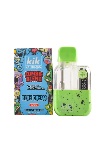 USA STOCK Kik 4g with screen live resin liquid diamond Disposable Vape Pen 500pcs 02