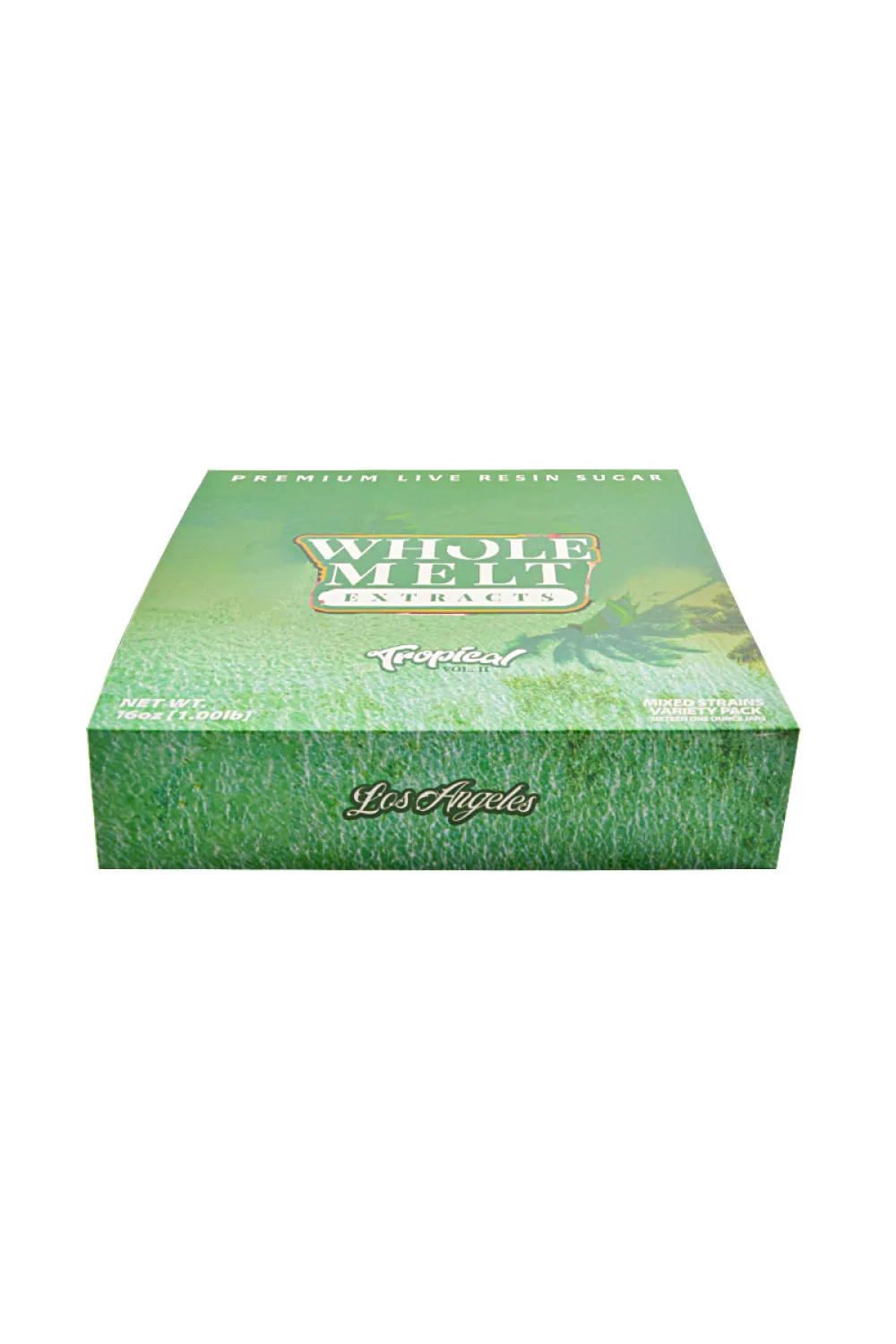 Whole Melt glass jar