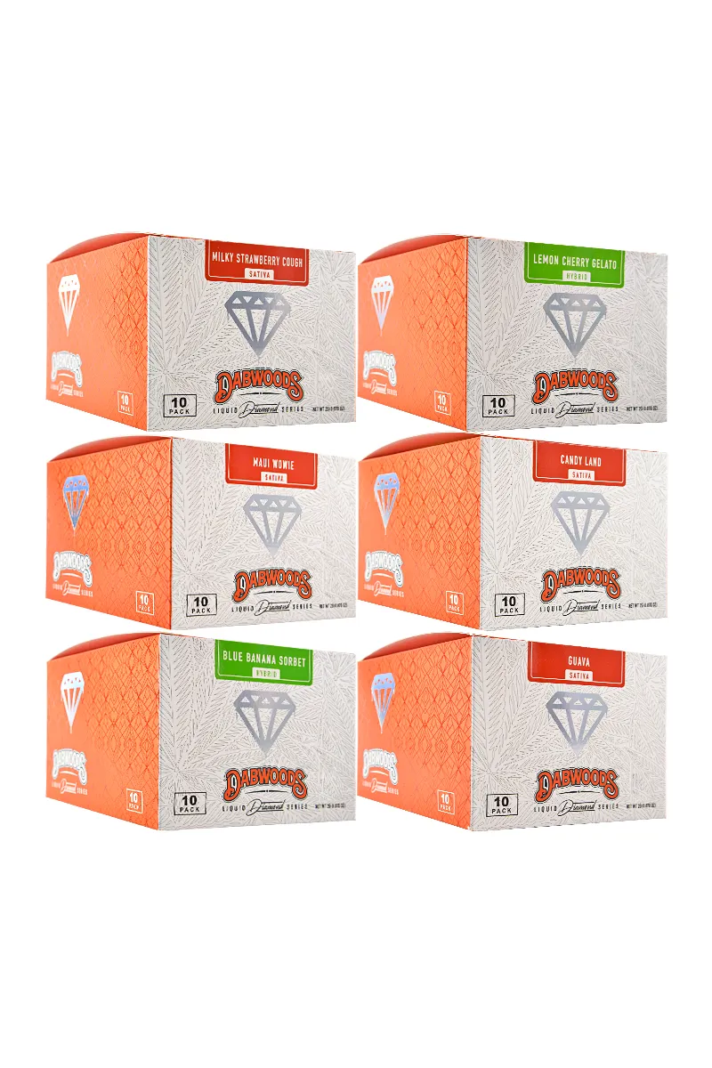  Dabwoods  2g Liquid Diamonds Disposable Vape Pen