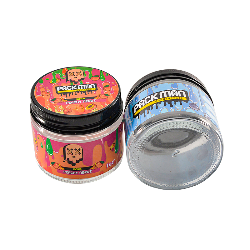 Packman 16oz  glass jar