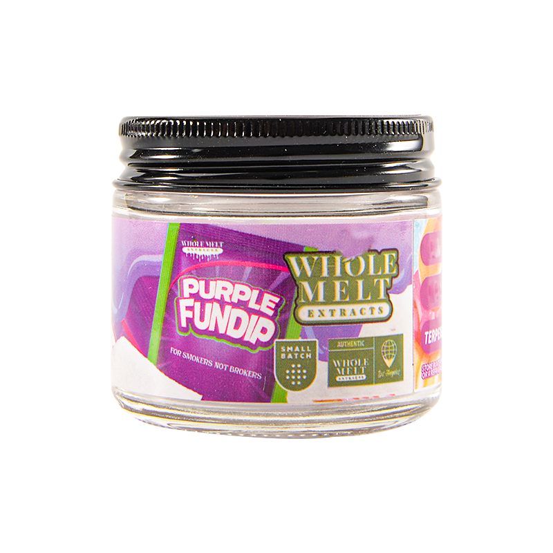 New Whole Melt glass jar