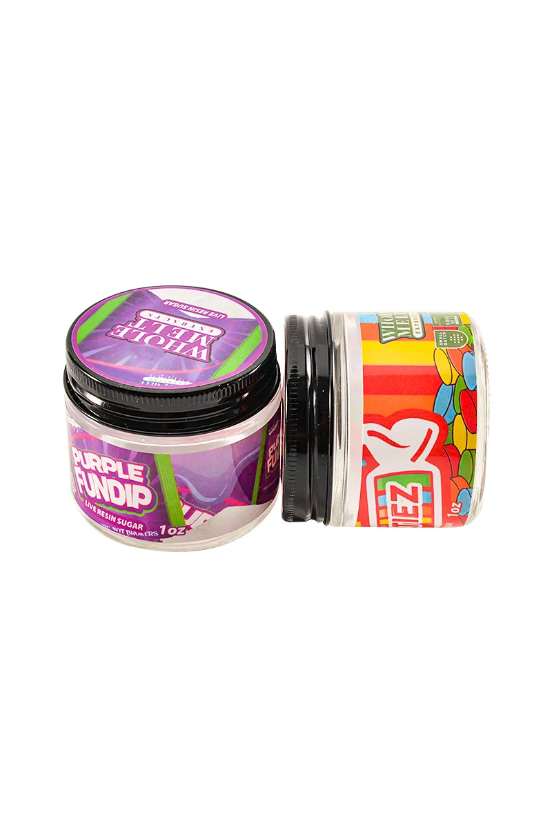 New Whole Melt glass jar