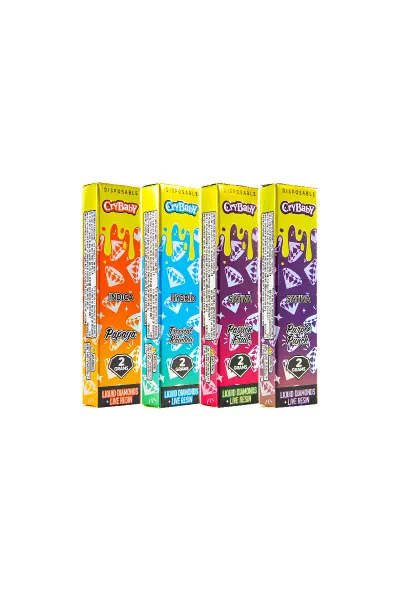 Cry Baby Liquid Diamonds Live Resin Disposable Vape Pen 02