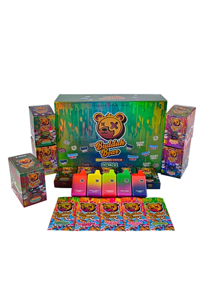 USA STOCK Buddah Bear Liquid Diamonds Live Resin Disposable Vape Pen 01