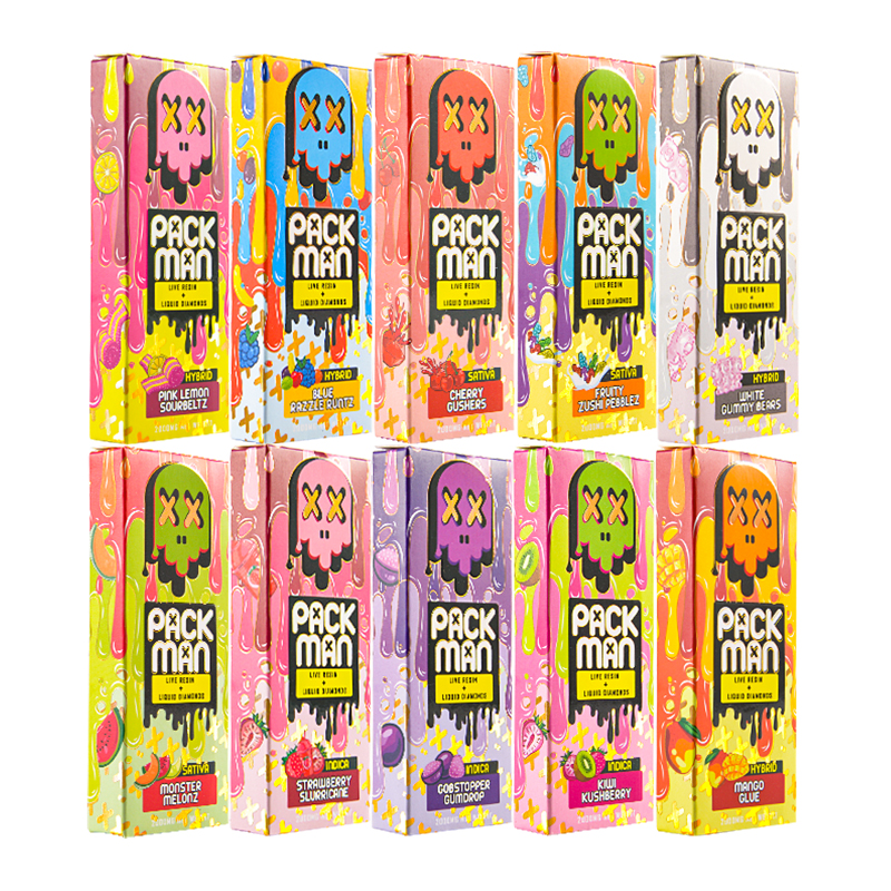 Packman mini  Liquid Diamonds + Live Resin Disposable Vape Pen 