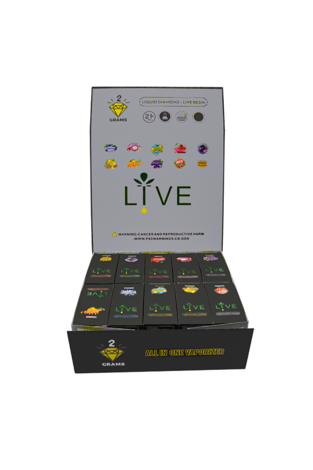 Live Liquid Diamonds Live Resin Disposable vape pen