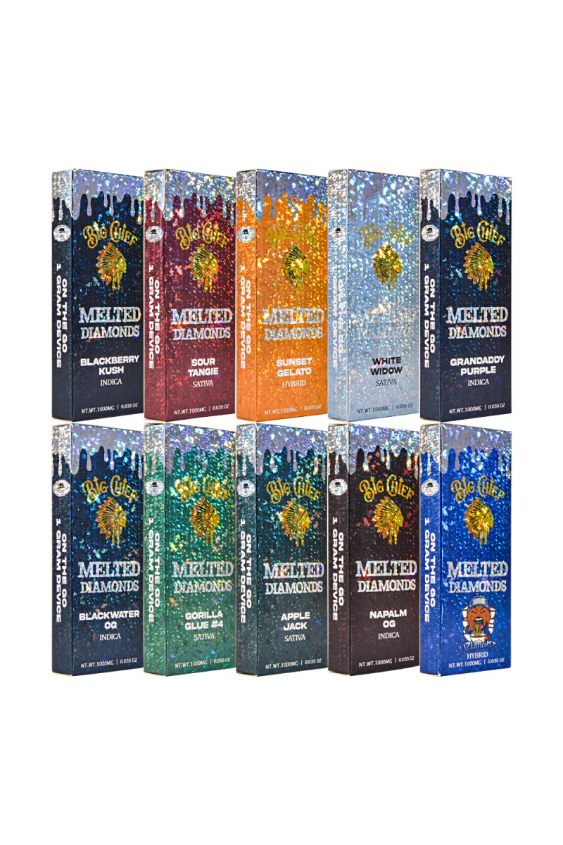 New Big Chief Live Resin Disposable Vape Pen 
