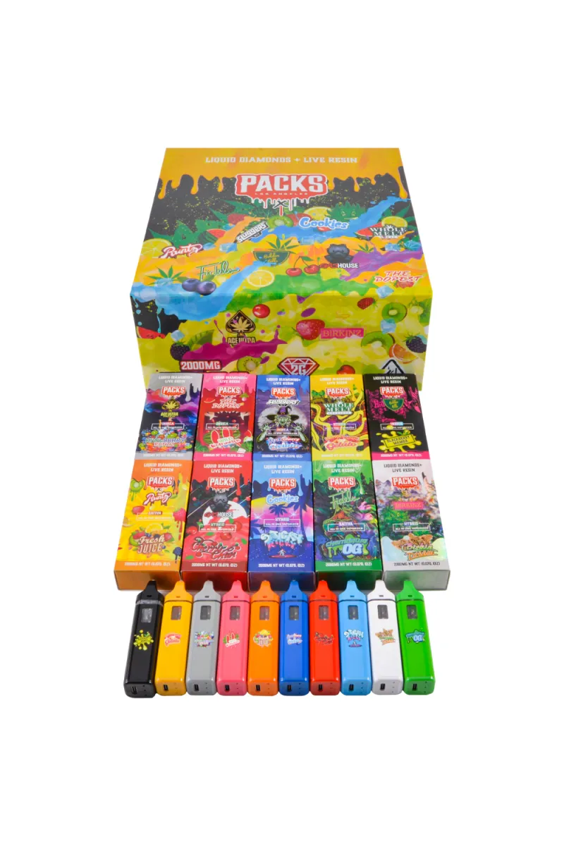 Packs jointly-designed 2g Disposable vape pen