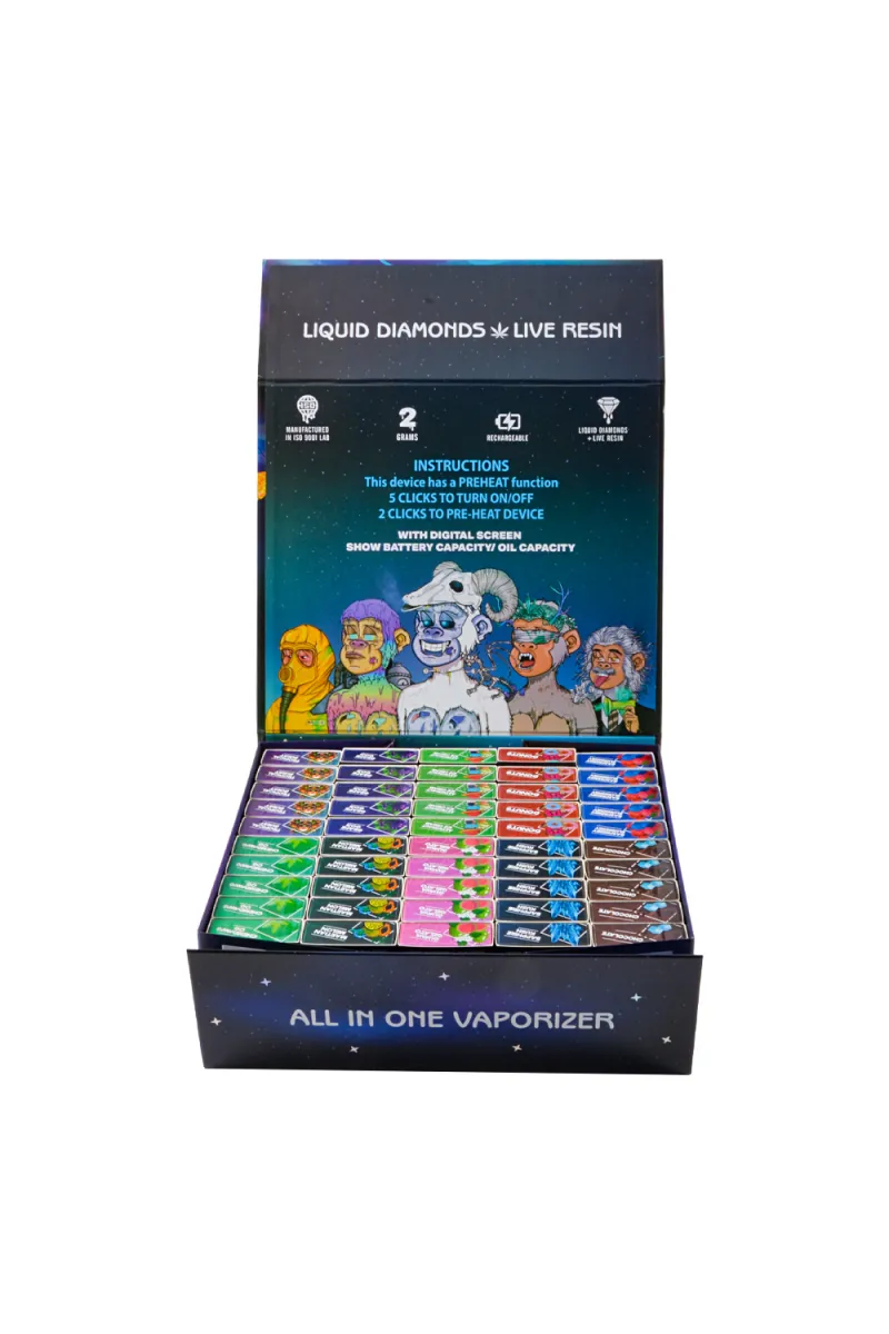 USA STOCK Stoned Apes Live Diamonds Disposable Vape Pen